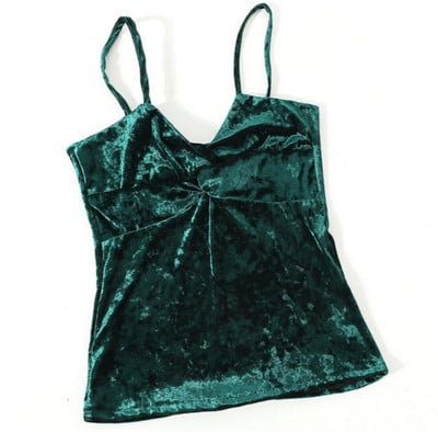 Κυρίες κομψό βελούδινο γιλέκο, πολλά χρώματα