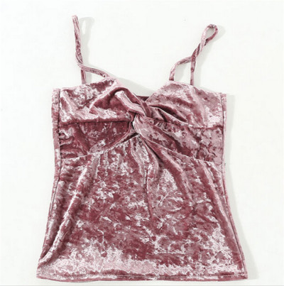 Κυρίες κομψό βελούδινο γιλέκο, πολλά χρώματα