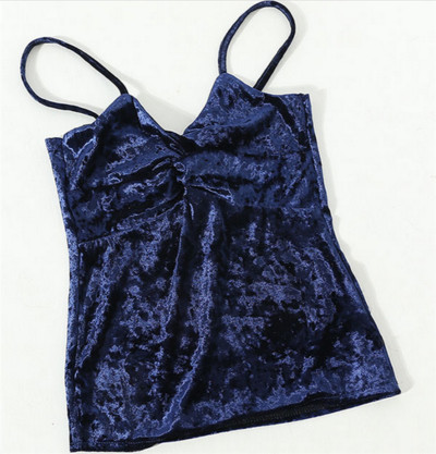 Κυρίες κομψό βελούδινο γιλέκο, πολλά χρώματα