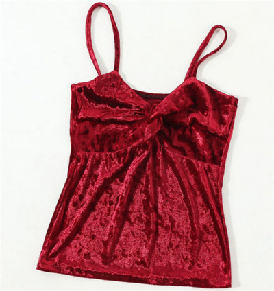 Κυρίες κομψό βελούδινο γιλέκο, πολλά χρώματα