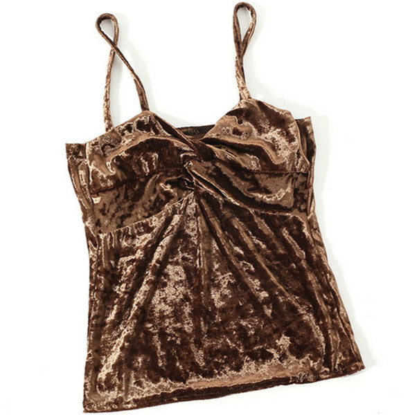 Κυρίες κομψό βελούδινο γιλέκο, πολλά χρώματα