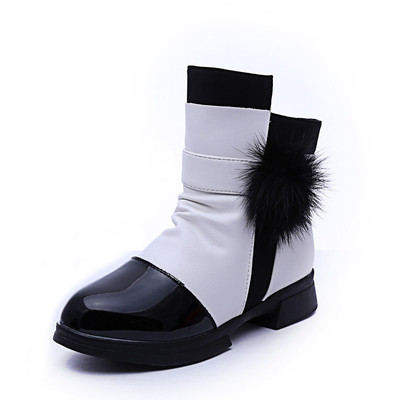 Παιδικά μπότες για ένα κορίτσι με φερμουάρ και κάτω σε διάφορα χρώματα