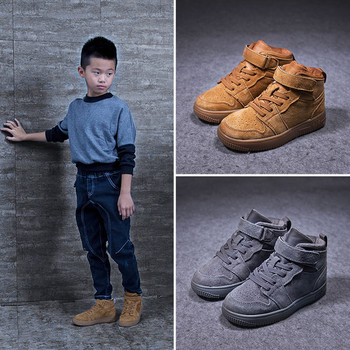 Παιδικά φουσκωτά πάνινα παπούτσια για τα αγόρια σε διάφορα χρώματα