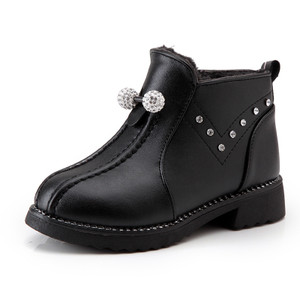 Κομψές παιδικές μπότες για κορίτσια με βότσαλα σε τρία χρώματα