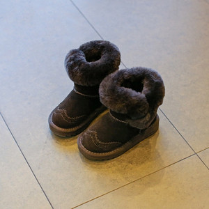 Παιδικές μπότες για κορίτσια με χνούδι σε διάφορα χρώματα