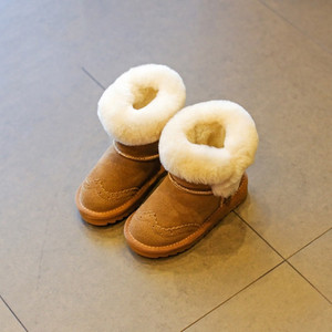 Παιδικές μπότες για κορίτσια με χνούδι σε διάφορα χρώματα