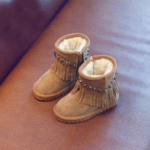 Κομψές παιδικές μπότες για κορίτσια σε τρία χρώματα