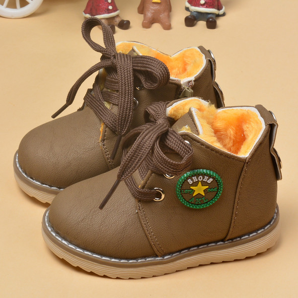 Детски ватирани боти за момичета и момчета в няклко цвята