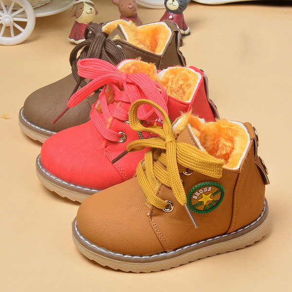 Детски ватирани боти за момичета и момчета в няклко цвята