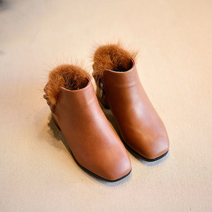 Κομψές μπότες  για κορίτσια  σε δύο χρώματα