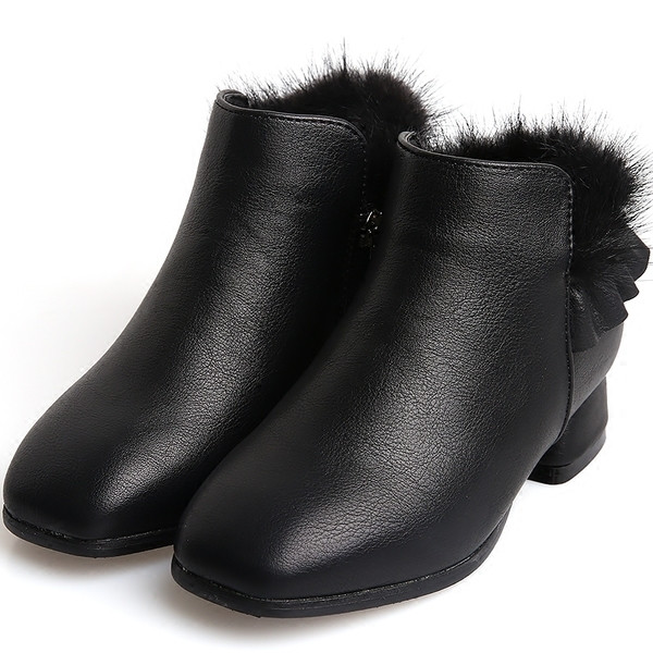 Κομψές μπότες  για κορίτσια  σε δύο χρώματα