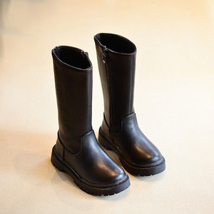 Παιδικές μπότες για οικολογικό δέρμα με ανθεκτική σόλα