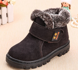 Παιδικές χειμωνιάτικες μπότες για κορίτσια και αγόρια με αυτοκόλλητα σε διάφορα χρώματα