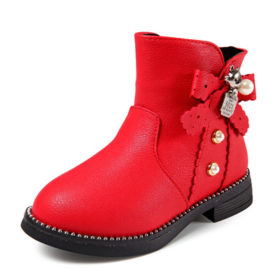 Παιδικά κομψά αγόρια για κορίτσια με μαργαριτάρια και κορδέλα σε τρία χρώματα