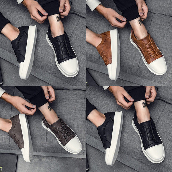 Κομψές ανδρικές κάλτσες με επίπεδη σόλα σε τρία χρώματα