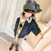 Μπουφάν μπουφάν με μάλλινο βαμβάκι για κορίτσια