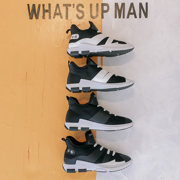 Αθλητικά πάνινα παπούτσια για άνδρες σε δύο χρώματα