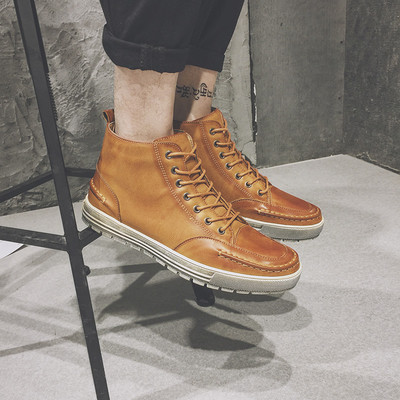 Σπορ-κομψά αθλητικά πάνινα παπούτσια ανδρικά σε δύο χρώματα