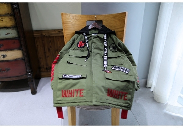 Παιδικό μακρύ πουκάμισο χειμώνα-χειμώνα με κουκούλα για αγόρια