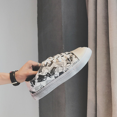 Ανδρικά παπούτσια χρωμάτων σε δύο μοντέλα