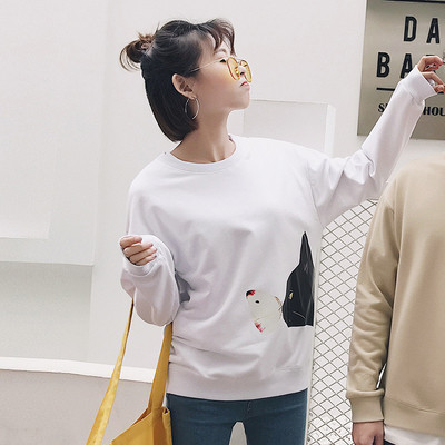 Unisex φούστα με μακρύ μανίκι φθινόπωρο με ενδιαφέρουσα εφαρμογή