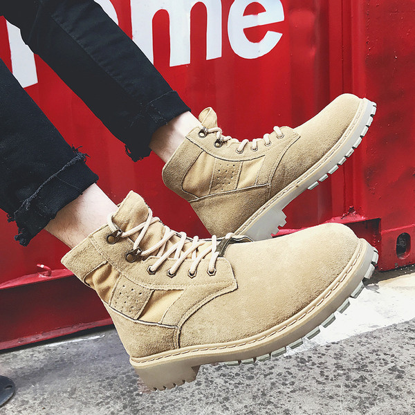 Ανδρικές μπότες σουέτ σε 3 χρώματα