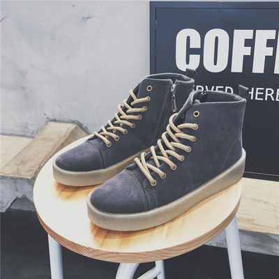 Χαμηλά και ψηλά μοντέλα κάλτσες από σουέτ και φερμουάρ