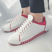 Αντρικά πάνινα παπούτσια άνοιξης-φθινοπώρου σε 2 χρωματικούς συνδυασμούς