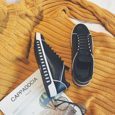 Αντρικά πάνινα παπούτσια άνοιξης-φθινοπώρου σε 2 χρωματικούς συνδυασμούς