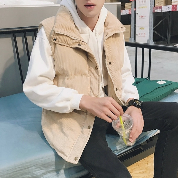 Ανδρικό χειμωνιάτικο σακάκι από βελούδο βελούδο σε 3 χρώματα