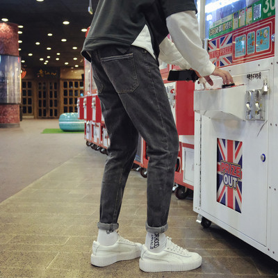 Μεγάλα τζιν φθινοπωρινά-χειμωνιάτικα ανδρικά σε 2 χρώματα