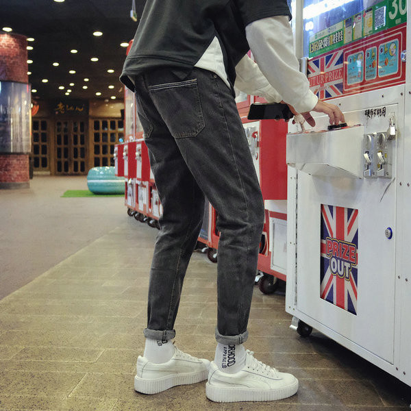 Μεγάλα τζιν φθινοπωρινά-χειμωνιάτικα ανδρικά σε 2 χρώματα