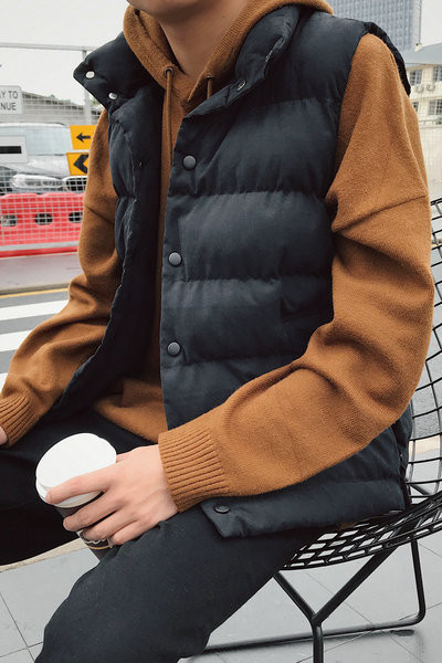 Κουμπί ανδρών με κουμπιά, κατάλληλο για φθινόπωρο και χειμώνα