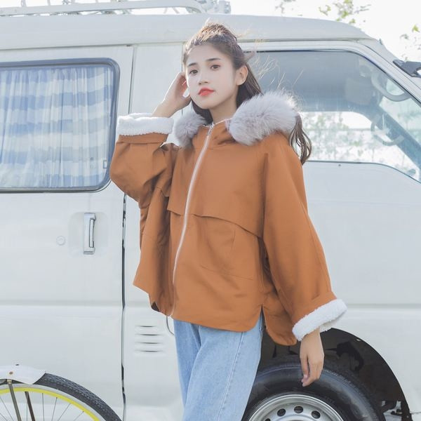 Φορέματα φθινοπώρου-χειμώνα με κουκούλα για κυρίες σε δύο χρώματα