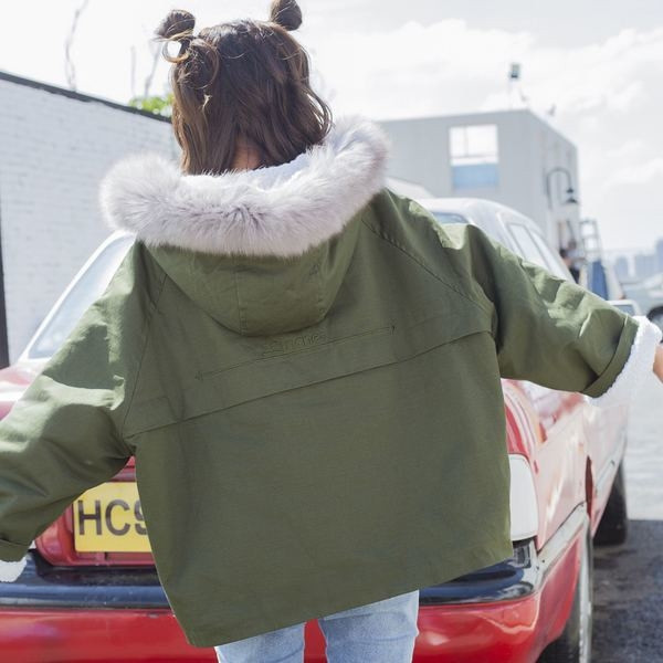 Φορέματα φθινοπώρου-χειμώνα με κουκούλα για κυρίες σε δύο χρώματα