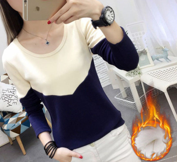 Απλή μαλακή χειμωνιάτικη μπλούζα σε διάφορα χρώματα