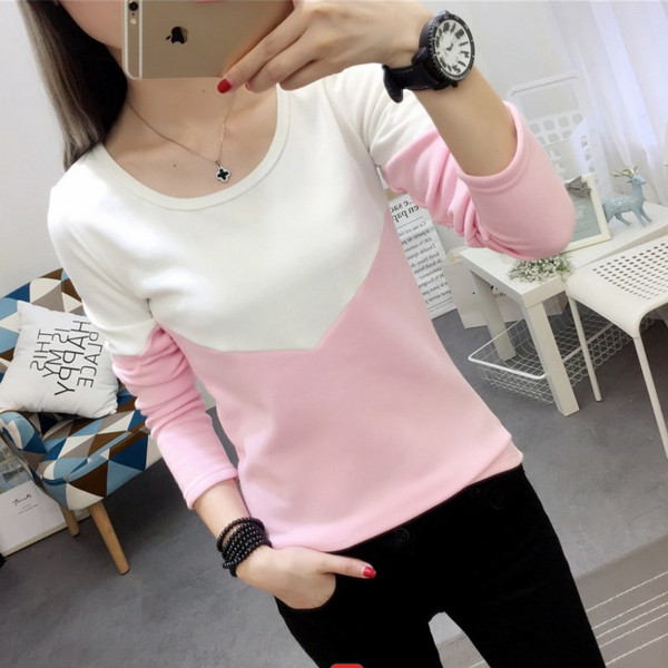 Απλή μαλακή χειμωνιάτικη μπλούζα σε διάφορα χρώματα