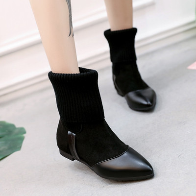 Casual μπότες κυρίες - αιχμηρές και σε διάφορα χρώματα