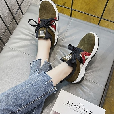 Περιστασιακά γυναικεία παπούτσια σε δύο χρώματα