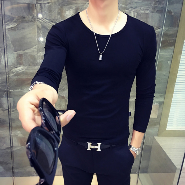 Απλή καθημερινή μπλούζα για άνδρες σε διάφορα χρώματα