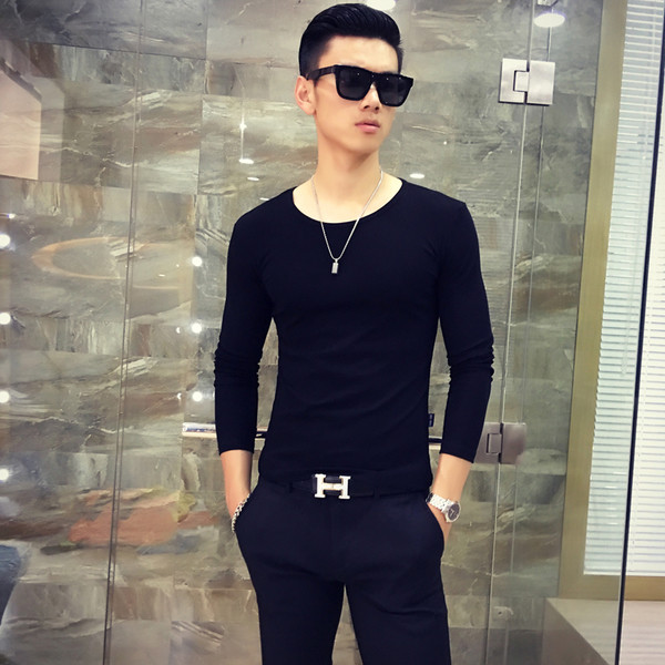 Απλή καθημερινή μπλούζα για άνδρες σε διάφορα χρώματα