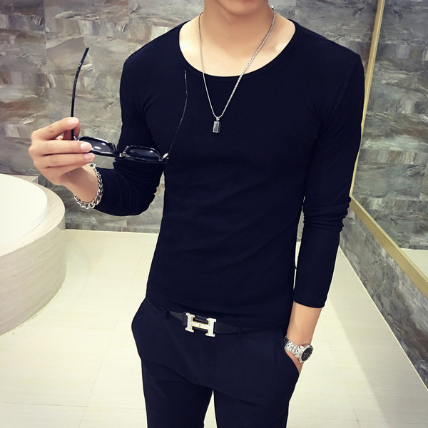 Απλή καθημερινή μπλούζα για άνδρες σε διάφορα χρώματα