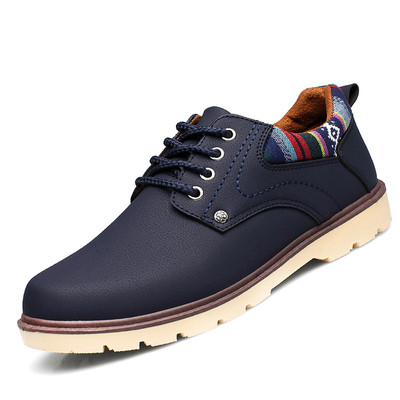 Αθλητικά κομψά ανδρικά υποδήματα με τρίχρωμη σόλα