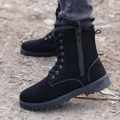 Ζεστές ανδρικές μπότες με ανθεκτική σόλα σε διαφορετικά χρώματα