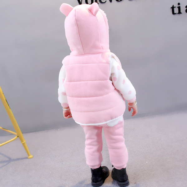 Αθλητικό σετ για κορίτσια - γεμισμένο, σε τρία μέρη