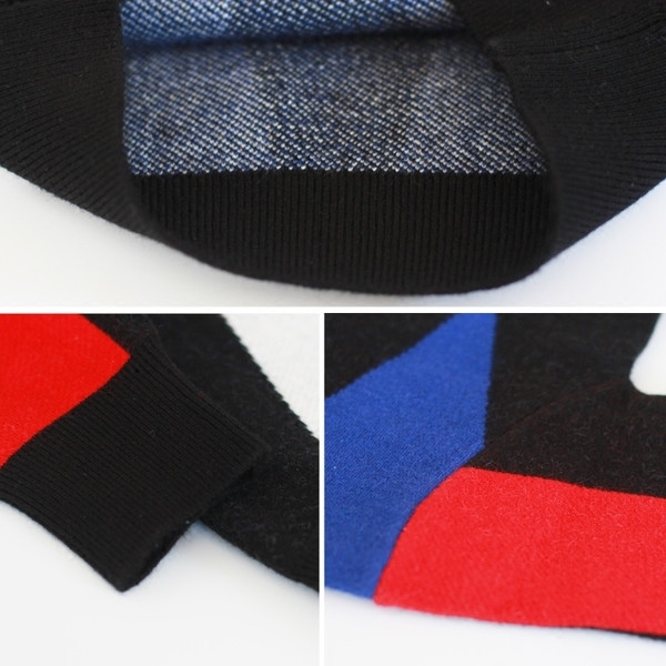 Κομψό πουλόβερ για αγόρια με κολάρο σε σχήμα O