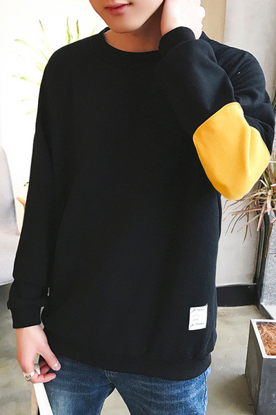 Ежедневен пуловер с О-образна яка в няколко цвята