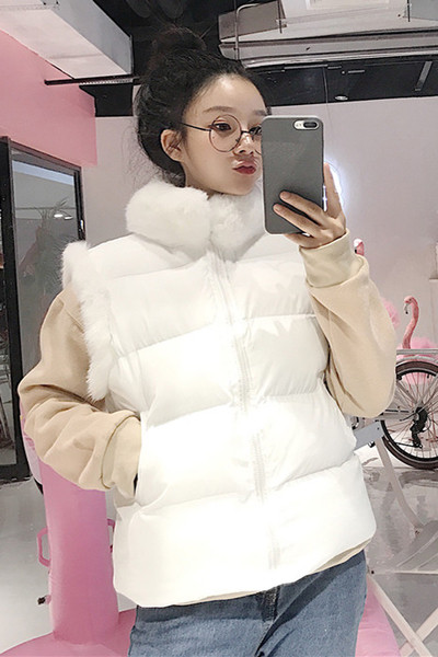 Τσέπης Ladys σε λευκό και ροζ λευκό