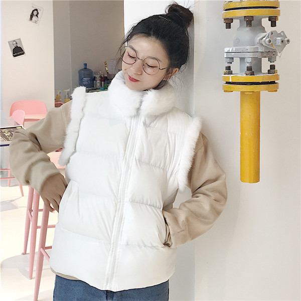 Τσέπης Ladys σε λευκό και ροζ λευκό