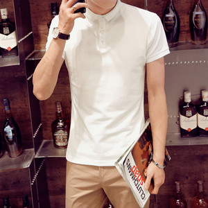 Αντρικά κοντομάνικα μπλουζάκια με τριών χρωμάτων αιχμές